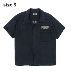 Skull Works Rayon Open-collar Sport Shirt Size S