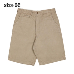 Cab Clothing Type Military Khaki Shorts Size 32