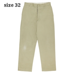 Vintage 70s U.S. Army Khaki Trousers Size 32