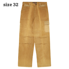U.N.E Brown Canvas Work Pants Size 4 / 32