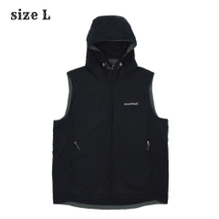 mont-bell Outdoor Hooded Nylon Vest Size L