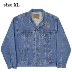 90s Three Rivers Made in USA Denim Jacket Size XL