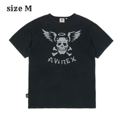 Avirex Skull Logo Print T-Shirt Size M