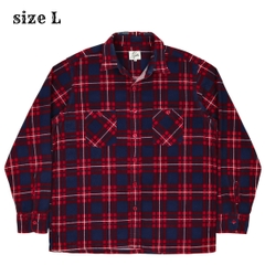 Needles Nepenthes Flannel Plaid Shirt Size L