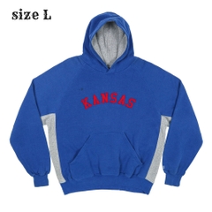 Soffe Brand Kansas Logo Hoodie Size L