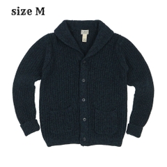L.L.Bean Lambswool Shawl Collar Cardigan Size M