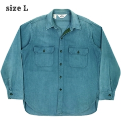Vtg 80s Woolrich USA Chamois Shirt Size L