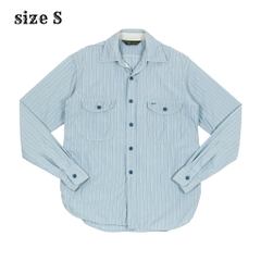 FOB Factory Made in Japan Stripe Work Shirt Size S