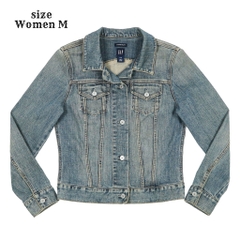 00s Gap Brand Denim Jacket Women Size M