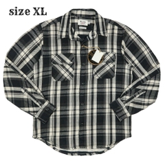 Alcarza Heavy Flannel Work Shirt Size XL