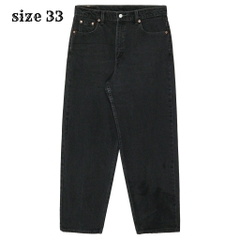 90s Levi's 560 Canada Black Denim Jeans Size 33