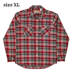 Camco Mfg Heavy Flannel Work Shirt Size XL