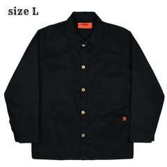 Universal Overall Black Chore Jacket Size L