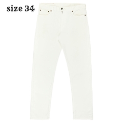 FOB Factory Japan White Denim Jeans Size 34