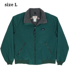 Vtg L.L.Bean Fleece-lined Warm-up Jacket Size L