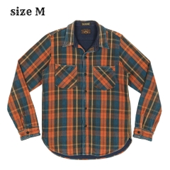Deluxeware x Samurai Jeans x Cushman Heavy Flannel Shirt Size M