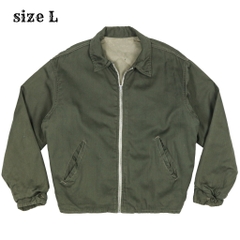 Vintage 60-70s USA Olive Work Jacket Size L