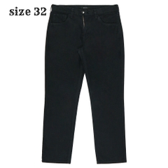 Johnbull Japan Made Black Sateen Jeans Size 32