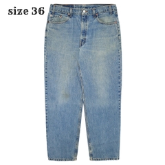 90s Levi's 550 Made in USA Denim Jeans 36