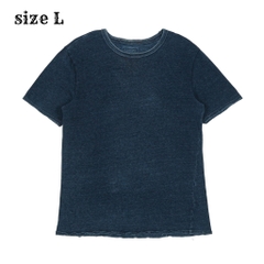 Pal'las Palace Made in JP Indigo Dyed T-Shirt Size L