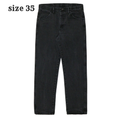 00s Rustler Black Denim Worker Jeans Size 35