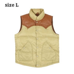 Kearney House Western Down Vest Size L