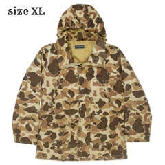 Vtg Grand Portage USA Camo Hunting Parka Size XL