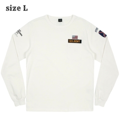 Avirex Long-sleeve Pocket T-Shirt Size L