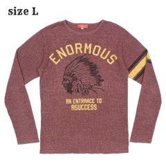 Avail Waffle Indian Graphic T-Shirt Size L