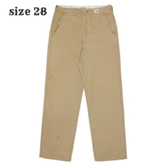 Gaijin Made Relaxed Type Khaki Work Pants Size 28
