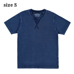 Houston Washed Indigo Tee Shirt Size S