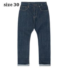 R13 Raw Indigo Selvedge Denim Jeans Size 30