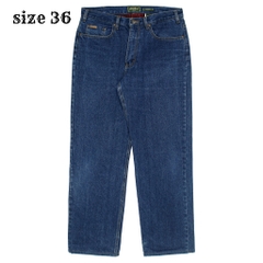 Eddie Bauer Flannel-lined Denim Jeans Size 36