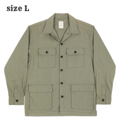 Back Number Brand Olive Work Jacket Size L