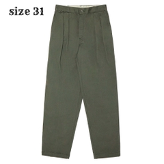 Vtg 80s L.L.Bean USA Made Pleated Trousers Size 31