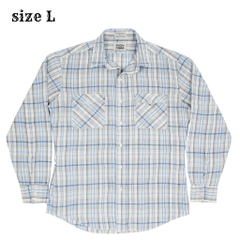 80s Levi's Original Men’s Plaid Shirt Size L