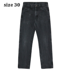 00s Rustler Black Denim Worker Jeans Size 30