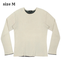 A.P.C. Made in France Two-layer L/S Shirt Size M