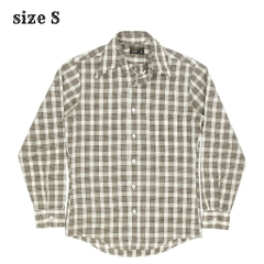 70s Vintage JCPenney Towncraft Plaid Shirt Size S