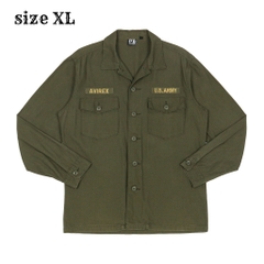 Avirex Army Style Olive Shirt Size XL