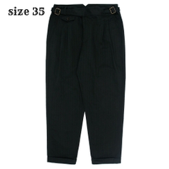 Pot & Craftsman Hbt Pleated Trousers Size 35