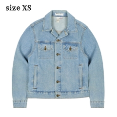 American Apparel Made in USA Denim Jacket Size XS