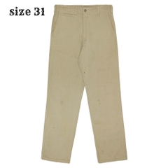 Vtg Gung Ho USA Type Military Khaki Pants Size 31