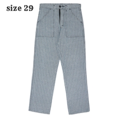Vintage Gung Ho Herringbone Utility Baker Pants Size 29