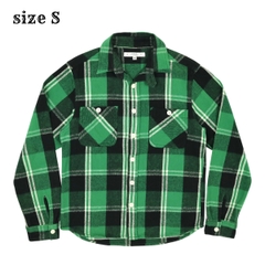 Corisco Plaid Flannel Work Shirt Size S