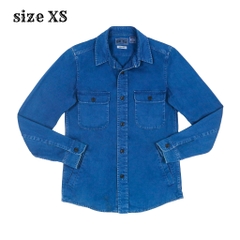 Blue Blue Japan Herringbone Work Shirt Size XS