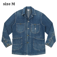 Lee Japan Lot 2412 Repro 40s 91-J Jelt Denim Chore Coat Size M