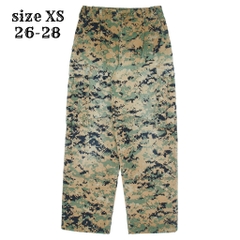 USMC Marpat Camo Combat Trousers Size XS