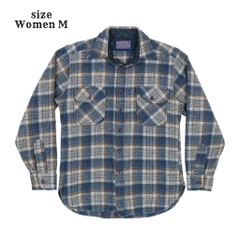 Vintage Pendleton USA Wool Shirt Women Size M