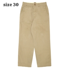 Buzz Rickson’s Type Military Khaki Trousers Size 30